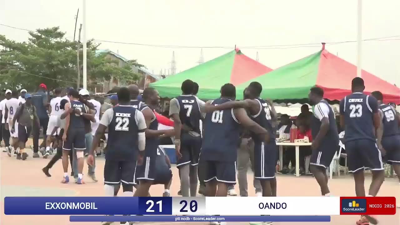 EXXONMOBIL vs OANDO_MEN'S BASKETBALL