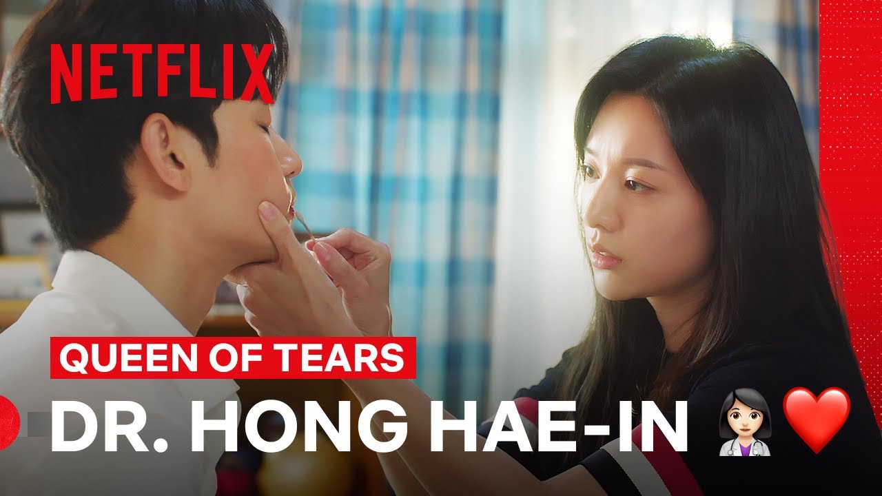 Kim Ji-won Tends to Kim Soo-hyun’s Wounds | Queen of Tears | Netflix Philippines