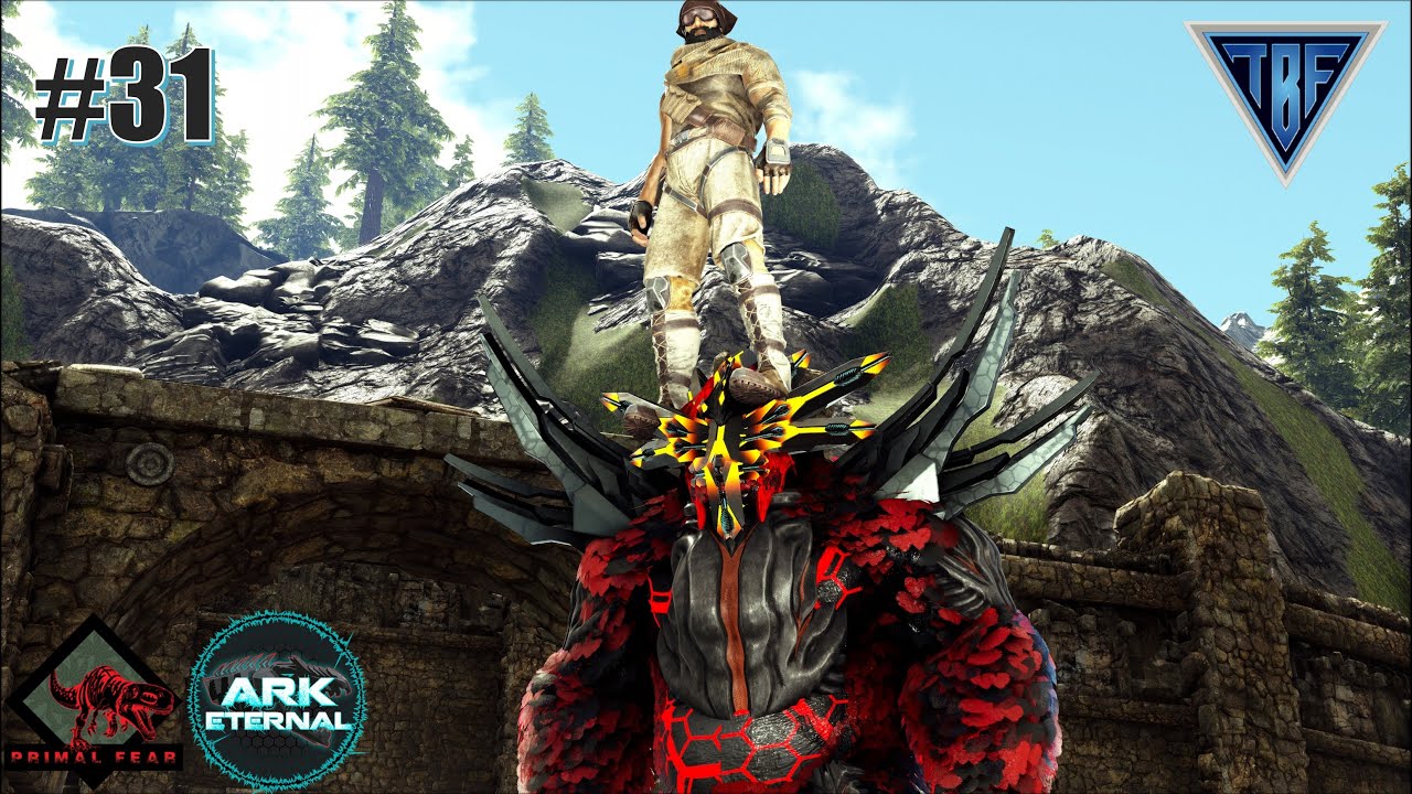 Boss Fighting Bigfoot! E31 Ark Eternal & Primal Fear - Ark Survival Evolved!