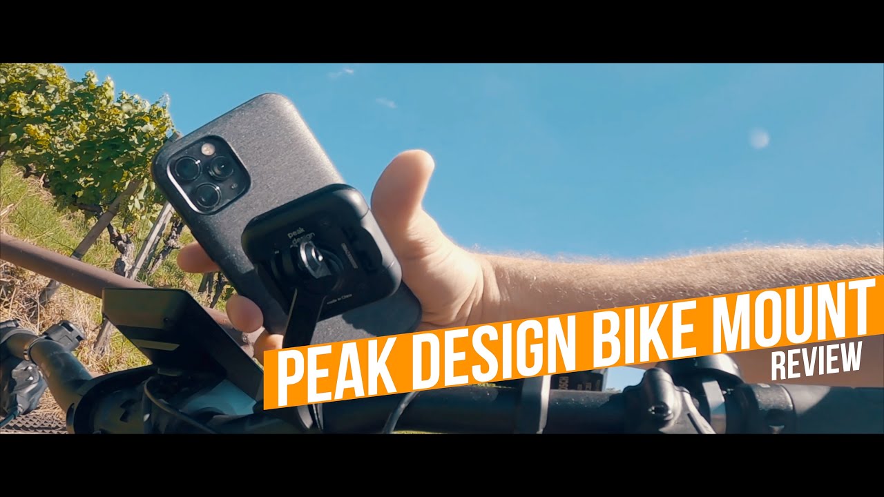 ⁴ᴷ Peak Design Bike Mount Review - Fahrrad Handyhalterung test