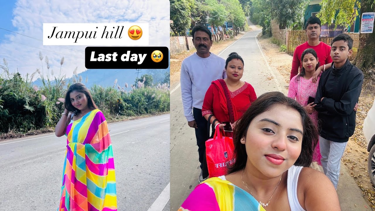 Jampui hill 😍😍 || Last day ta khob enjoy korlam ☺️🤩 #subscribe #subscribemychannel  #viralvideo 