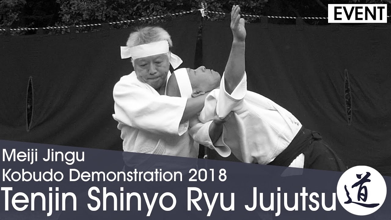 Tenjin Shinyo Ryu Jujutsu - Kubota Nobuhiro - Meiji Jingu Kobudo Demonstration 2018