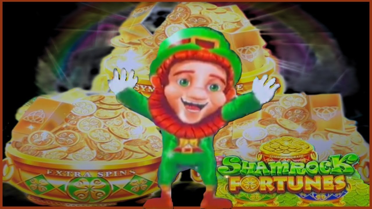 Triple Gold Pot Win On Shamrock Fortune Slot Machine!