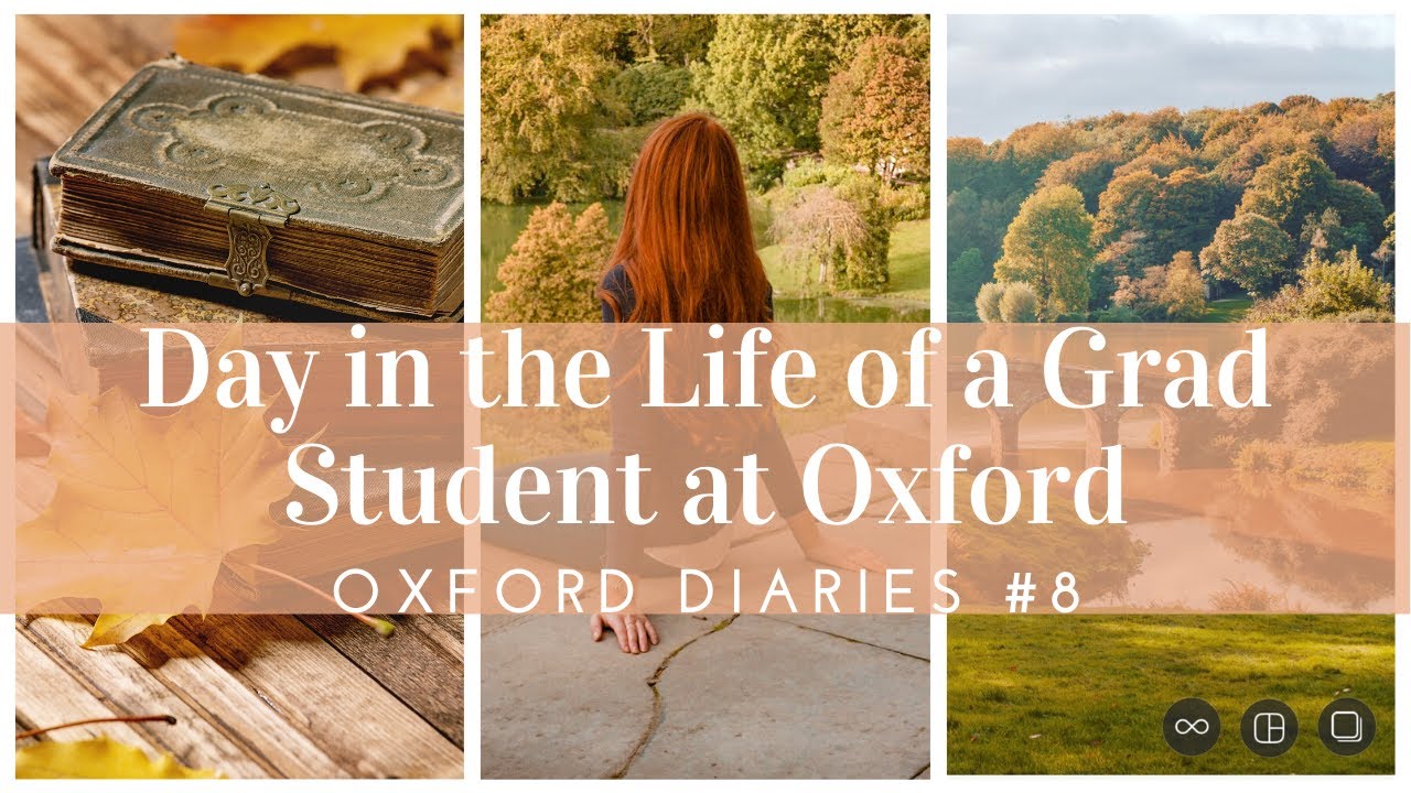 DAY IN THE LIFE OF A GRAD STUDENT AT OXFORD // Balancing School and Social Life // Oxford Diaries #8