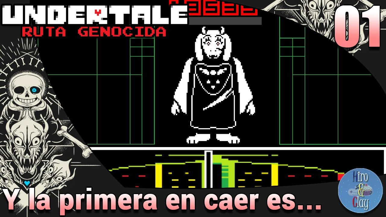 Undertale: Ruta Genocida ~ Hiro & Clay juegan - #01 Y la primera en caer es... (En Espa&ntilde;ol)