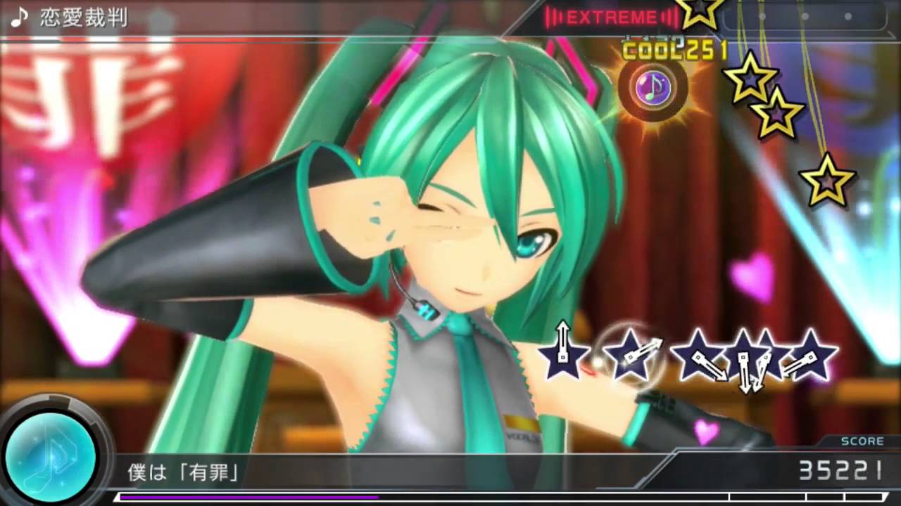 Hatsune Miku Project Diva X - Renai Saiban - Extreme Perfect