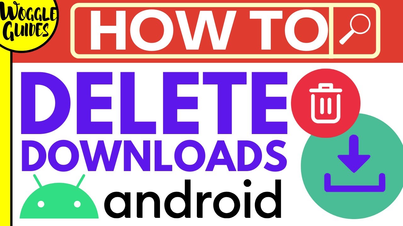 Как удалить загрузки на Android