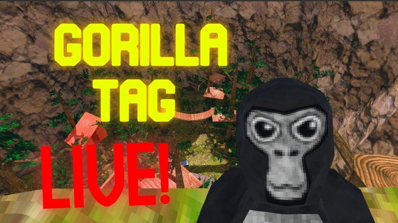 🔴Gorilla tag live!🔴 Minigames, GT5 and more! #gorillatag #gtag #live #shorts #update