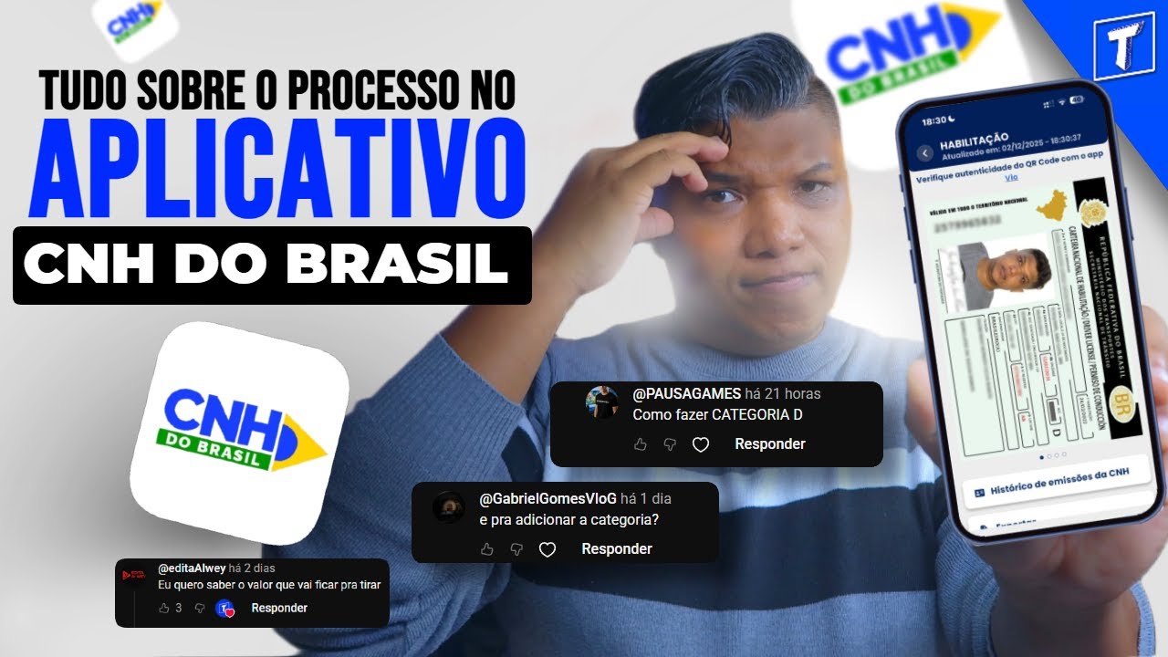 ADICIONAR CATEGORIA NO APLICATIVO CNH DO BRASIL? 
