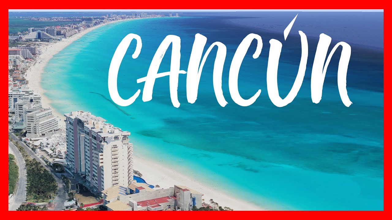 Aerial view of CANCUN 🇲🇽 Mexico