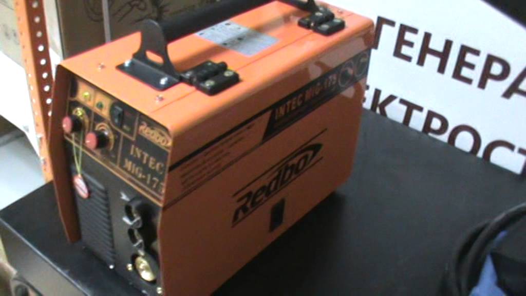 Обзор сварочного полуавтомата Redbo Intek MIG 175