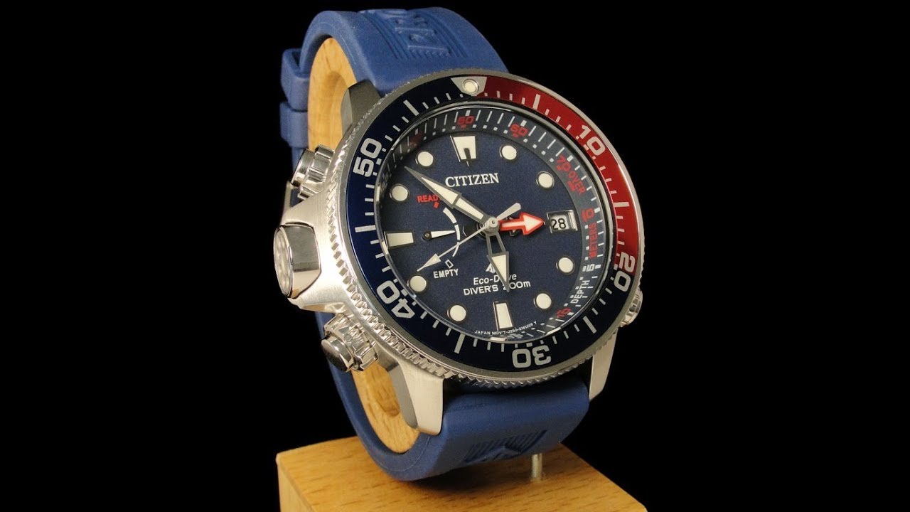 Дайверские часы Citizen BN2038 01L Eco Drive Japan 200m