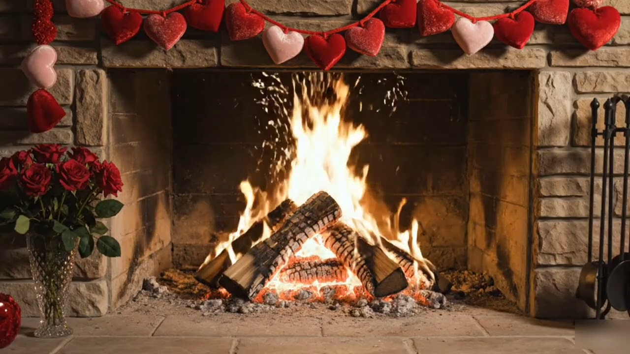 ❤️ Love Valentine’s Day Fireplace ❤️