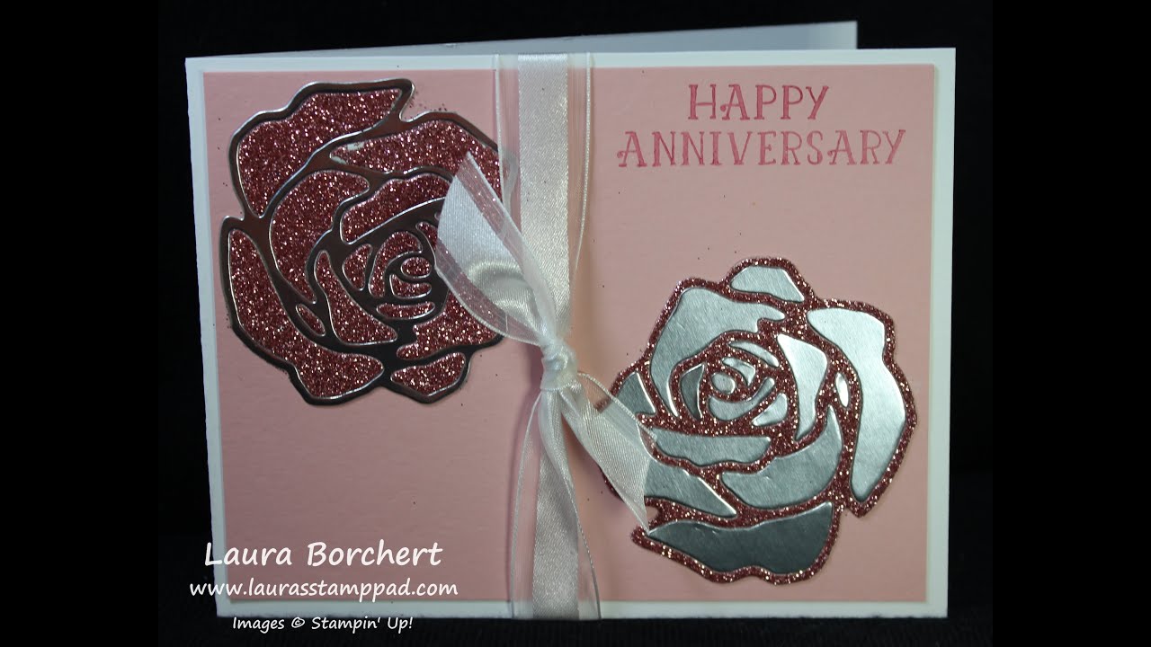 Piecing Together the Rose Garden Framelits - Laura's Stamp Pad