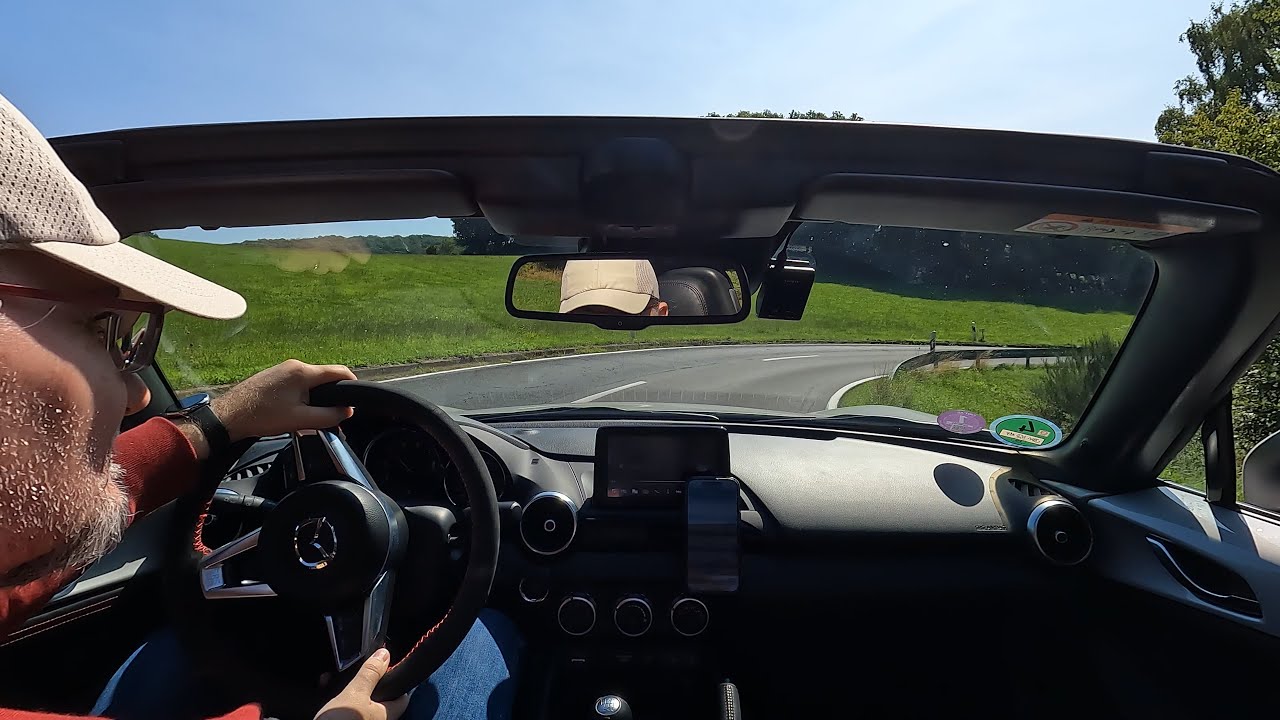 2025.08.10 Mazda MX5 ND2 RF Driving in Germany Eifel region - Mayschoß, Arhweiler, Nürburgring