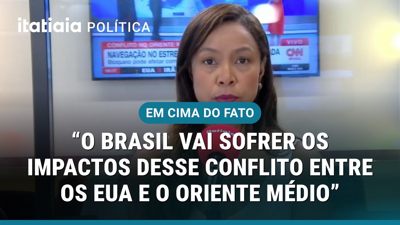 COMO O CONFLITO NO ORIENTE M&Eacute;DIO PODE AFETAR A POL&Iacute;TICA NO BRASIL? | EM CIMA DO FATO