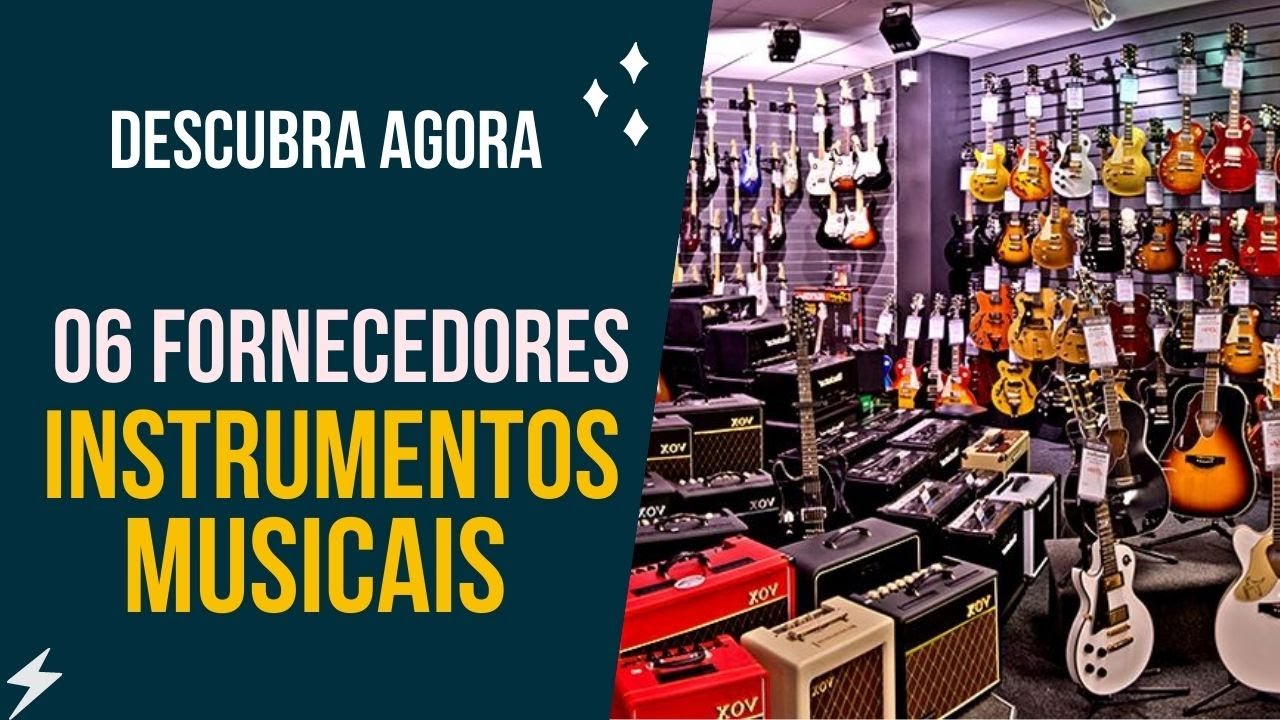 06 Fornecedores de instrumentos musicais