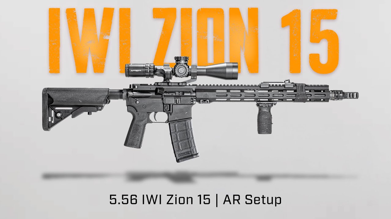 16-дюймовая винтовка 556 Long Range для AR-15 | IWI ZION-15