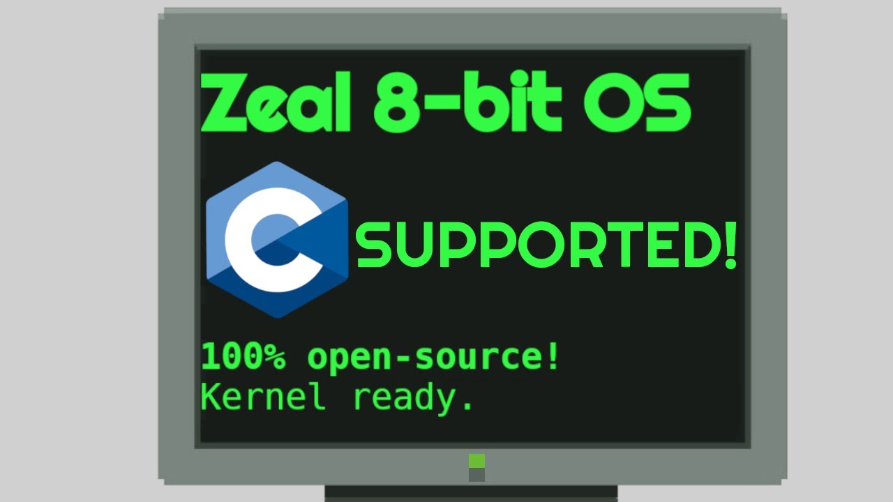 Zeal 8-битная ОС теперь поддерживает C! [Z80]