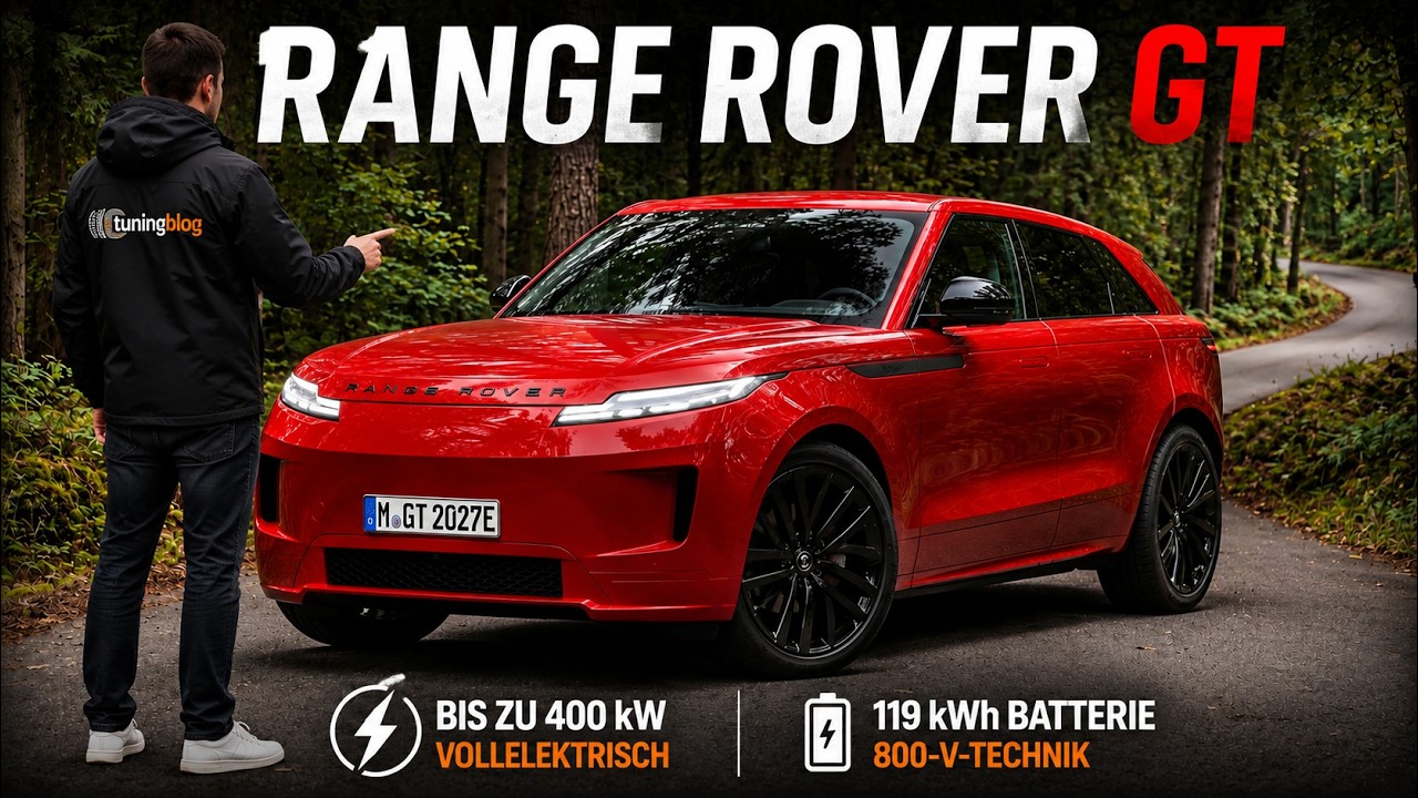 2027 Range Rover GT: Erster Elektro-Gran Turismo der Marke im Detail