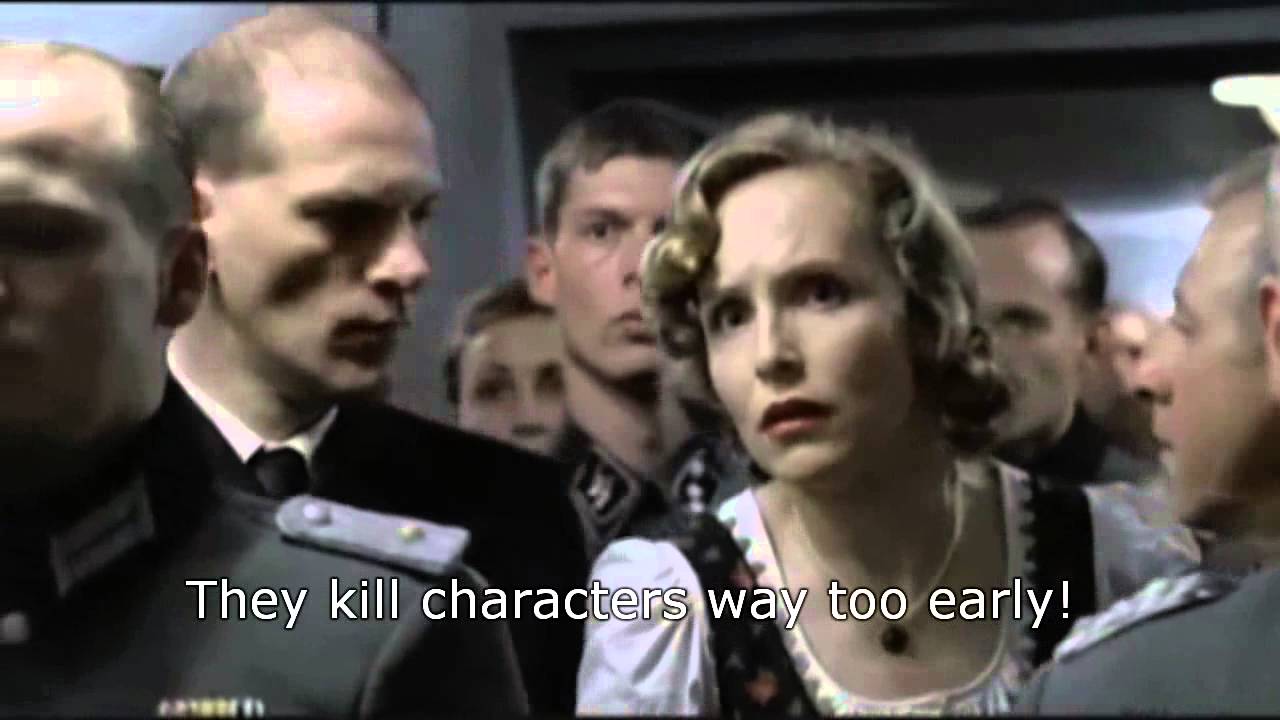 Hitler reacts to Petra Ral's death (Shingeki No Kyojin)
