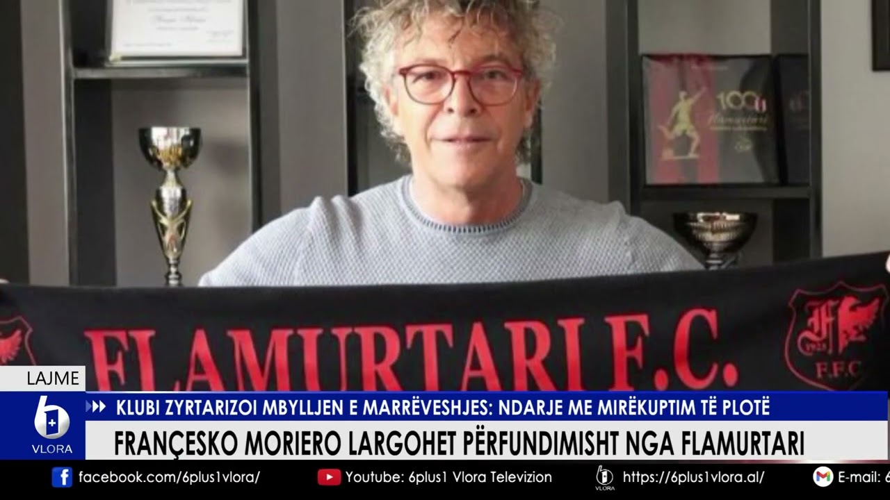 Françesko Moriero largohet përfundimisht nga Flamurtari. Klubi zyrtarizon mbylljen e marrëveshjes