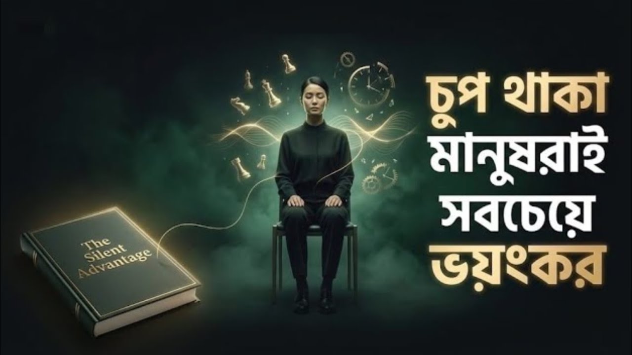 চুপ থাকা মানুষরাই কেন সবচেয়ে শক্তিশালী ও ভয়ংকর? | The Silent Advantage | Book Summary Bangla