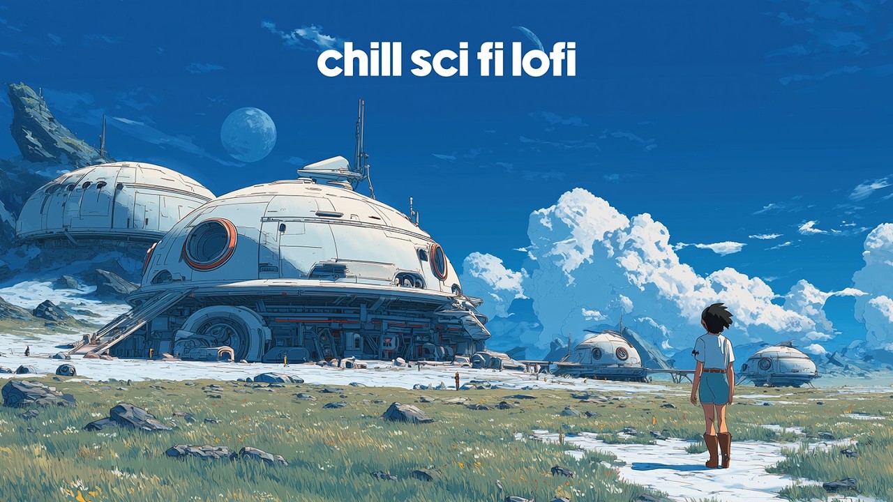 Make you feel chilled and relaxed in space /// sci fi lofi hip hop - study Lofi Music