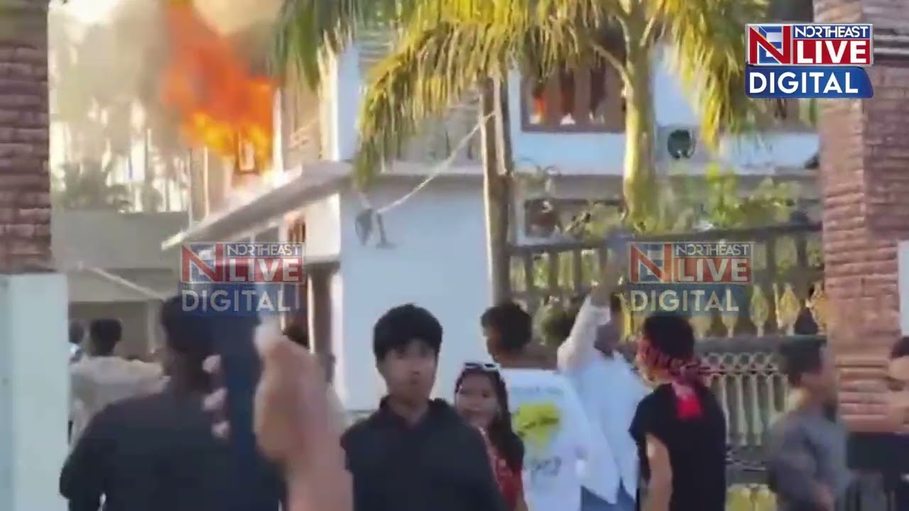 ASSAM: KARBI ANGLONG AUTONOMOUS COUNCIL CEM TULIRAM RONGHANG&rsquo;S RESIDENCE SET ON FIRE