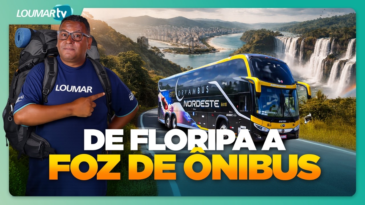 FLORIANÓPOLIS ➝ FOZ DO IGUAÇU DE ÔNIBUS COM A EXPRESSO NORDESTE | COMO FUNCIONA A VIAGEM