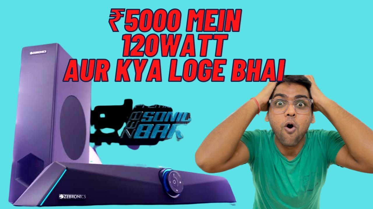 Best soundbar under 5000 - zebronics zeb sonic bar 100 FULL REVIEW
