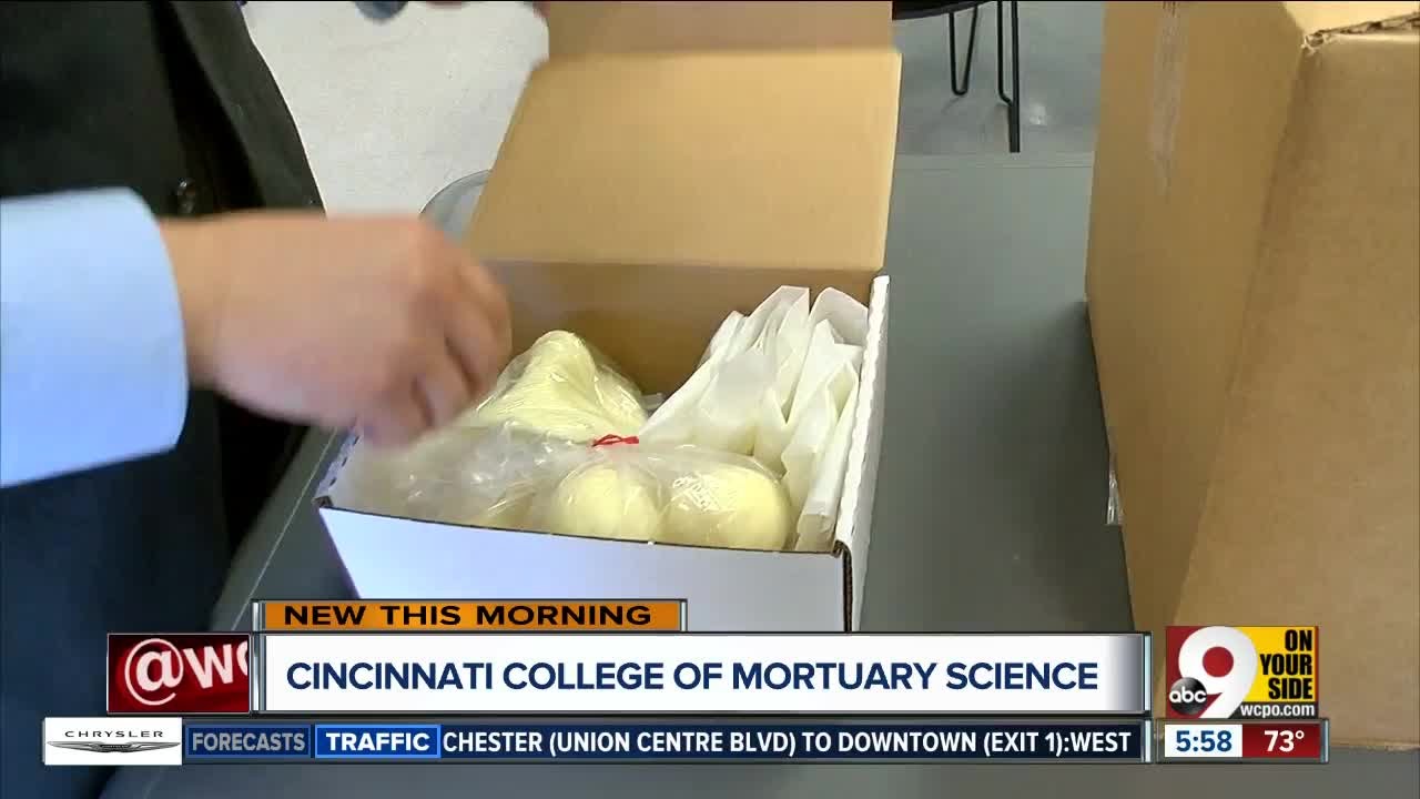 Cincinnati College of Mortuary Science students are used to explaining their 'weird' course of study