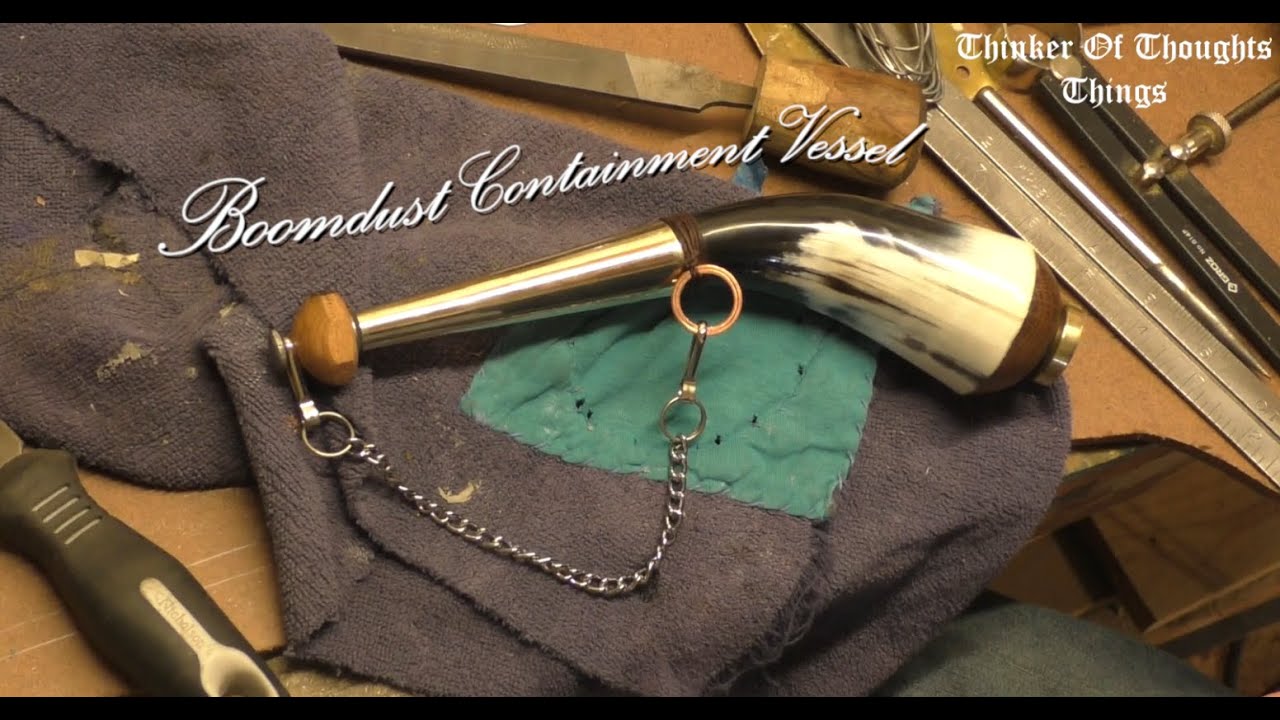 Making a Powder Horn (and a powerful odor)