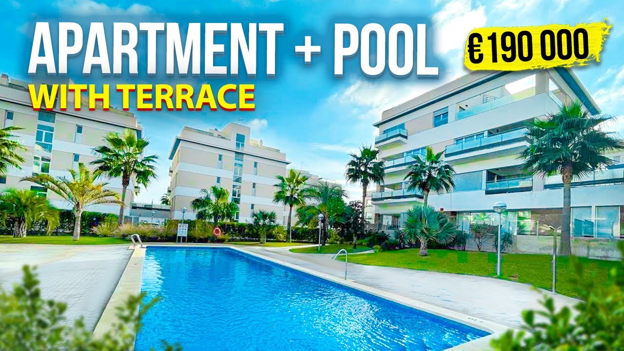 Nice Apartment in Spain 🌴 with Terrace and POOL | Alegria real estate