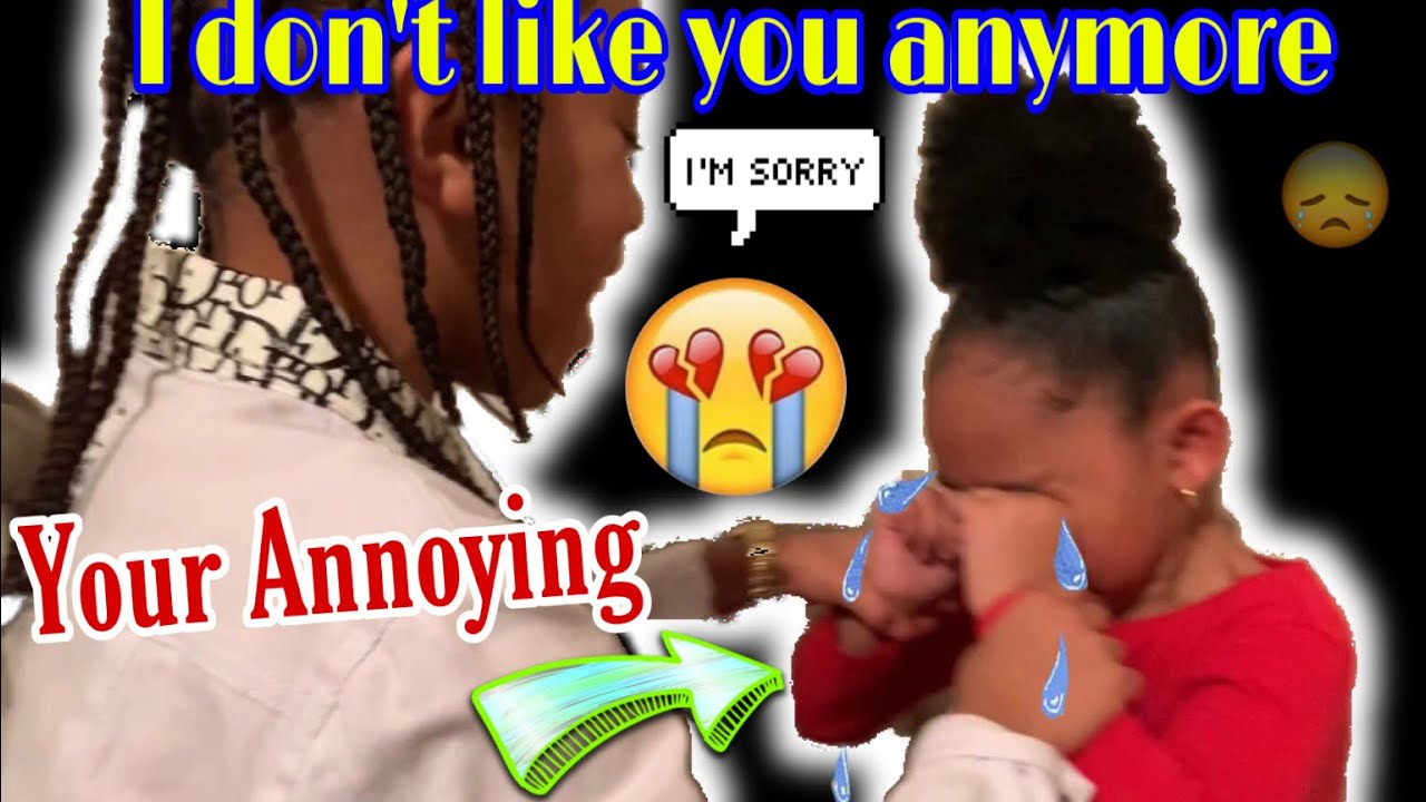 I DONT WANNA BE YOUR BEST FRIEND ANYMORE PRANK 😱 (SHE CRIED)