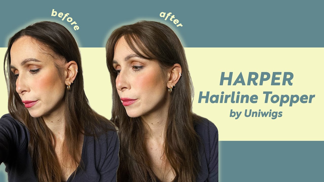 Frontal Hair Loss Coverage - Harper Hairline Topper from Uniwigs