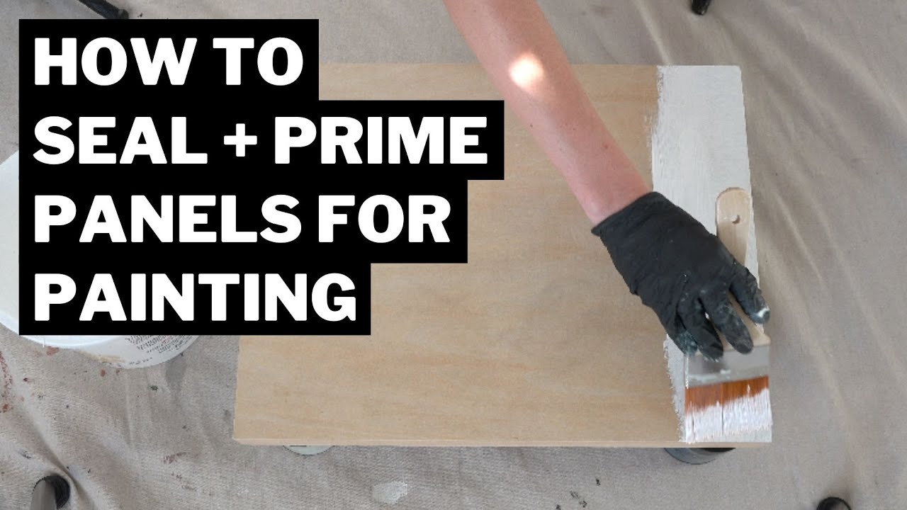 Preparing Unprimed Hardwood and Hardboard for Acrylic and Oil Painting 