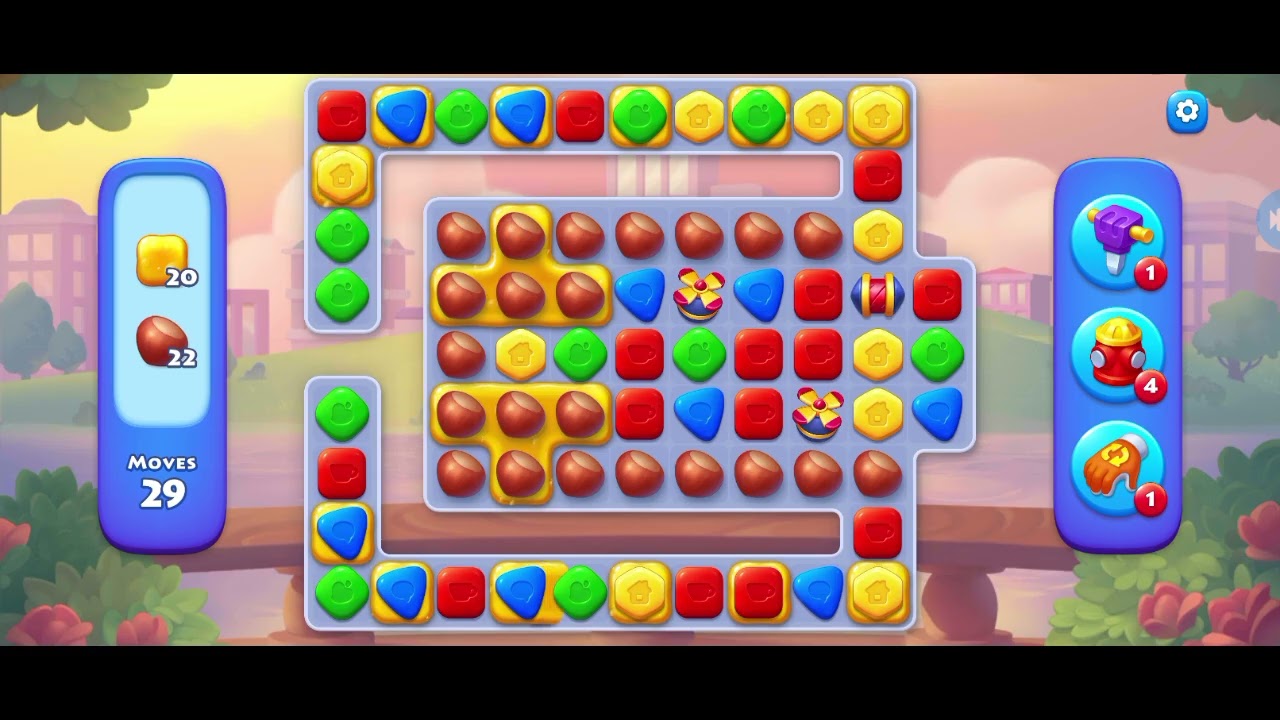 Township Mini Puzzle Game Level 1826,1827,1828,1829 Cleared | Township Puzzle