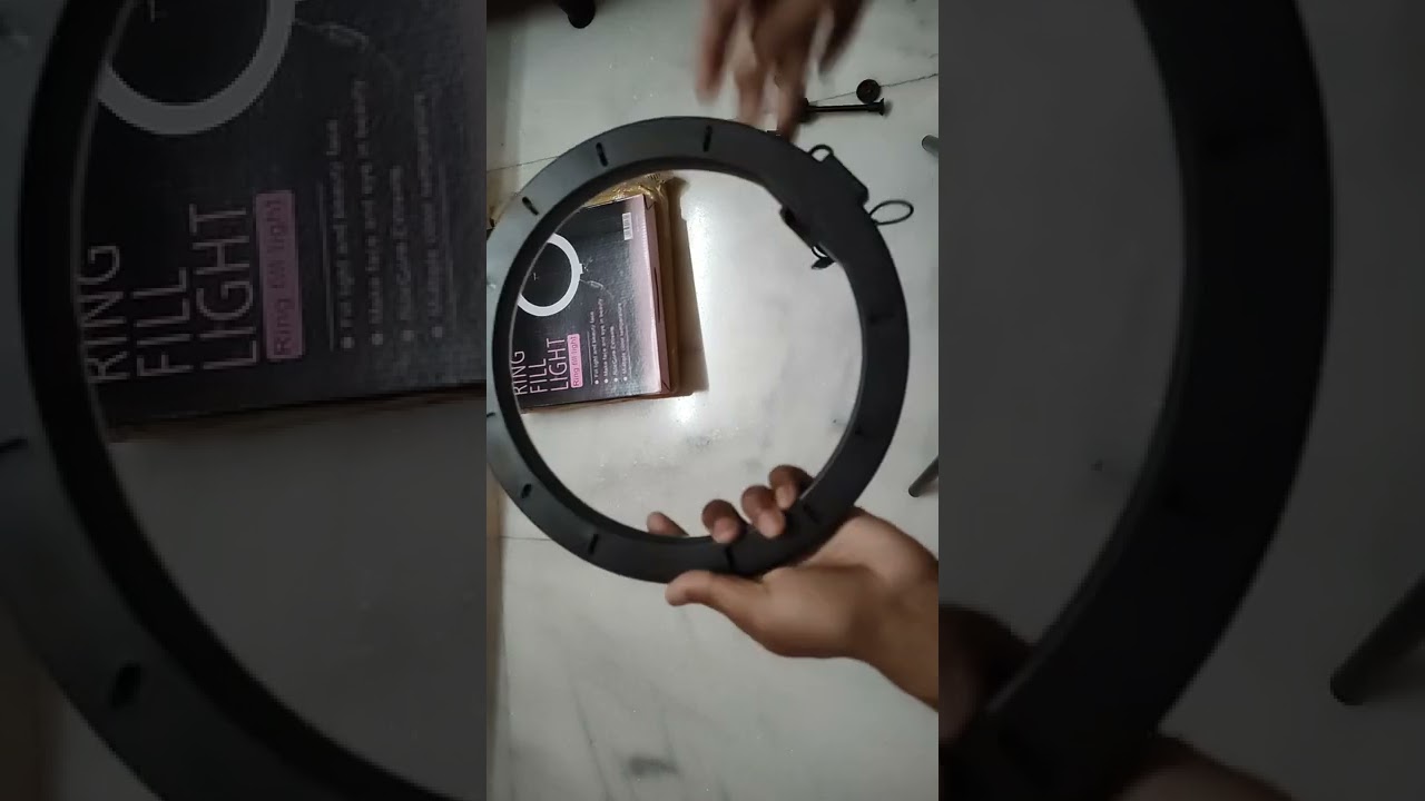 10 inch Ring light just at 340/-  #shorts #unboxing #ringlight #viral