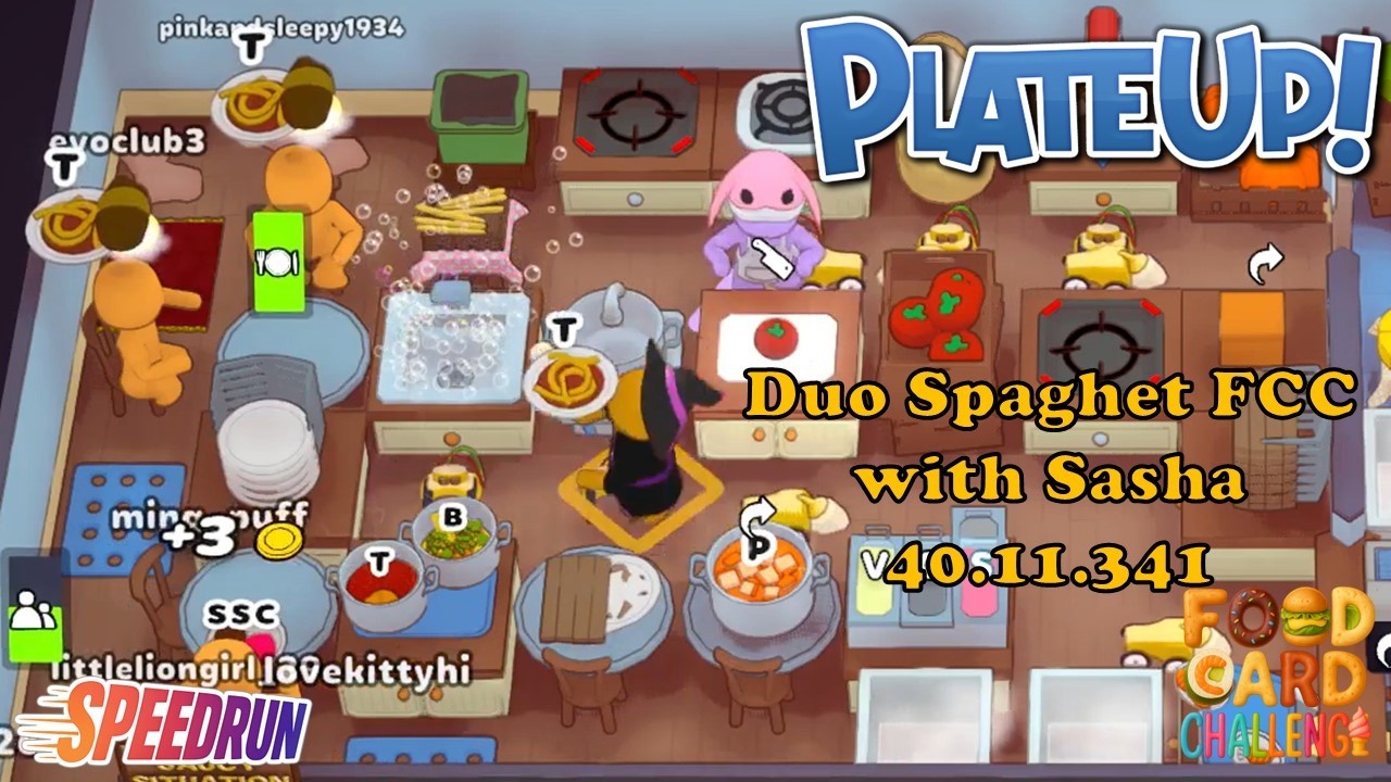 PlateUp! Duo Spaghetti FCC with Sasha 40.11.341
