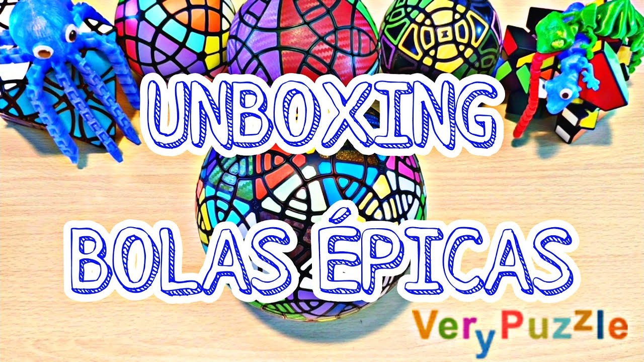 ¡MEGA UNBOXING + REVIEW BOLAS ÉPICAS! VeryPuzzle | Cubos de Rubik
