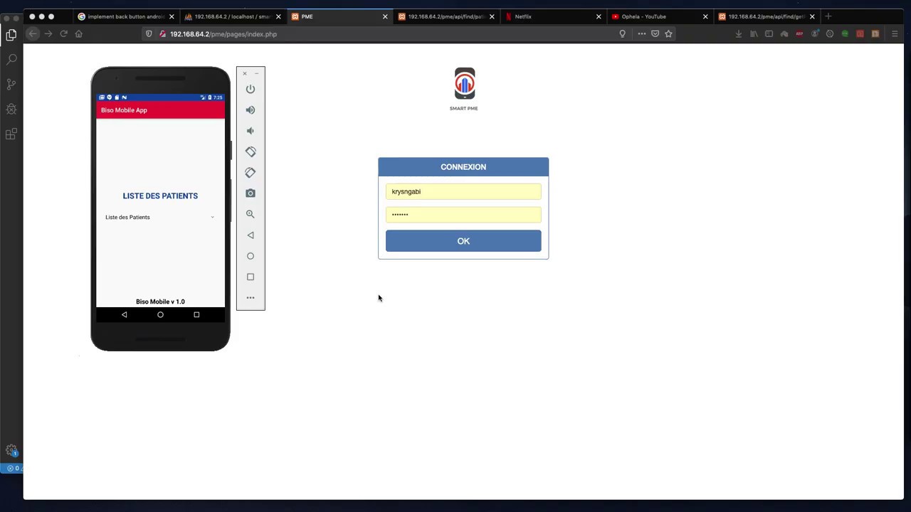 Connexion  d'une application  android avec une base de donnees distante MySQL et PHP[Biso Mobile]