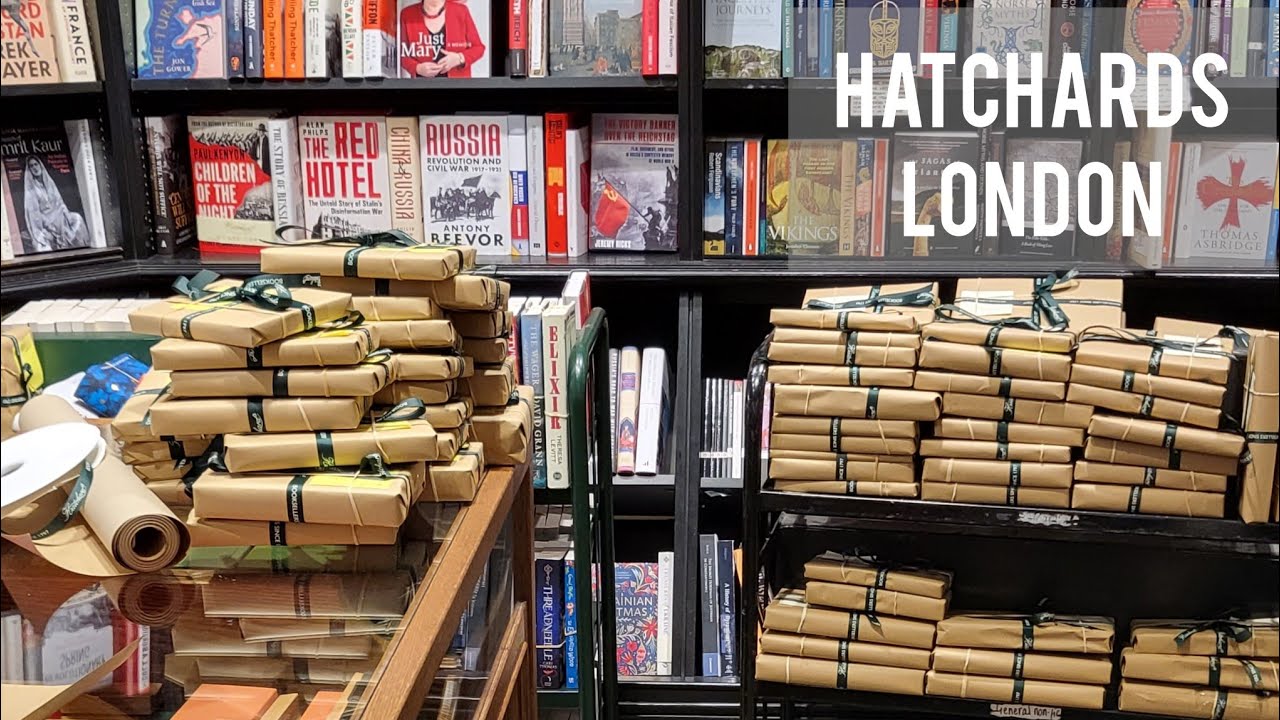 [1 min] London - Hatchards: Historic Bookstore opened in 1797 with Royal Warranties