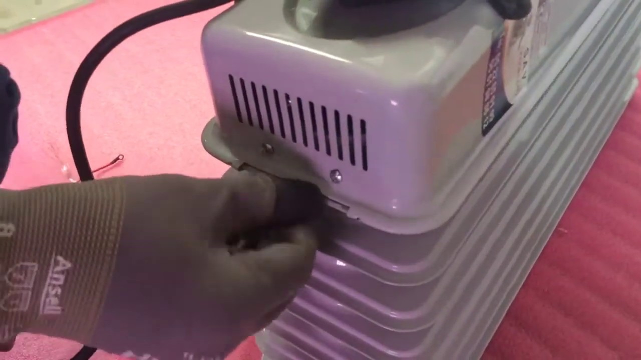 comment reparer un bain d'huile electrique krohler  كيفية اصلاح اعطال المدفئة الزيتية