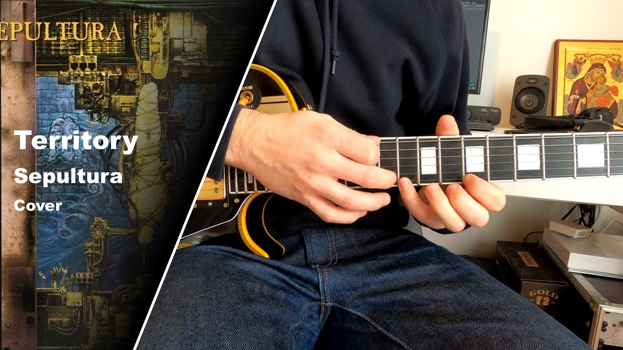 Sepultura - Territory - Guitar Cover w/Solo (+Tabs)