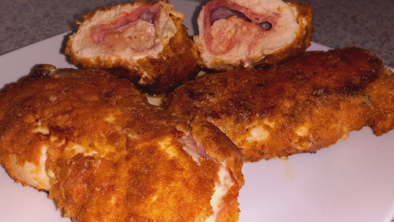 How to make turkey + cheese & Ham Roll =ups || comment préparer des roulés de dinde, fromage et jab.