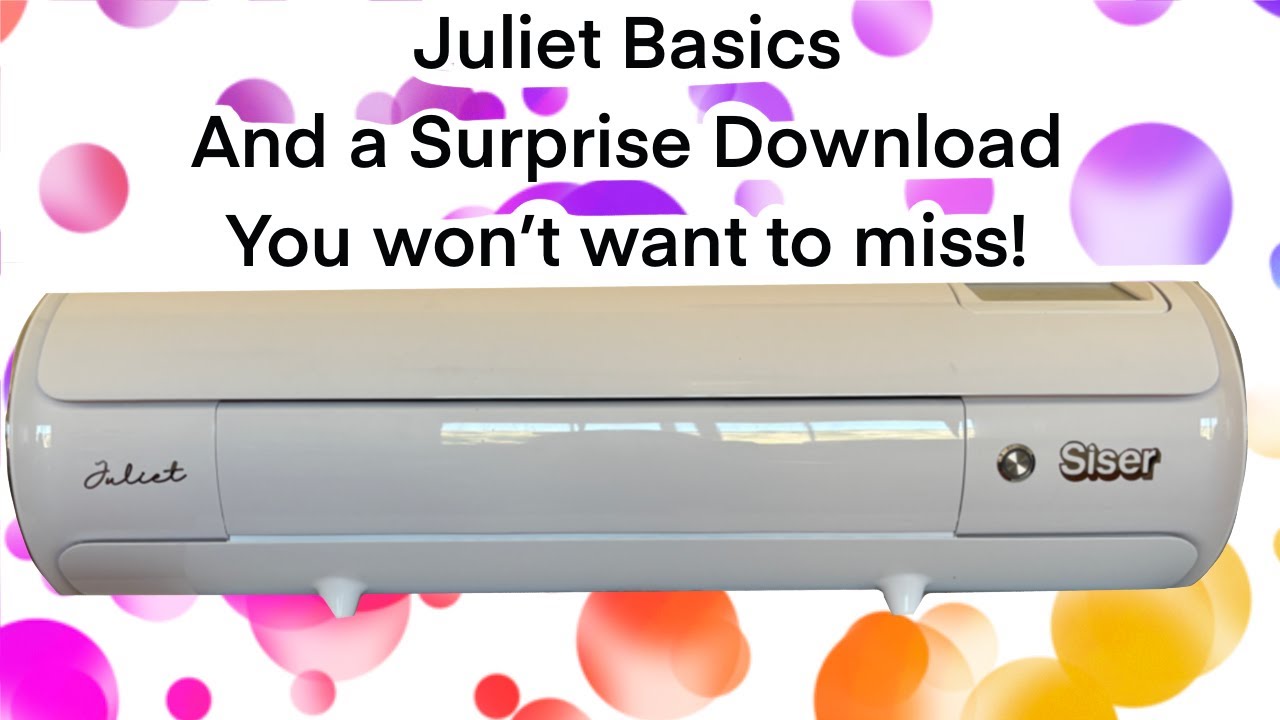 ОСНОВНЫЕ МАТЕРИАЛЫ Siser Juliet. ПЛЮС сюрприз, который заставит вас прыгать от восторга!