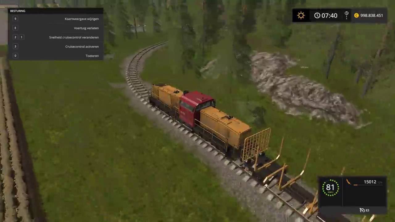 Farming Simulator 2017 - fs17 train loading and unloading