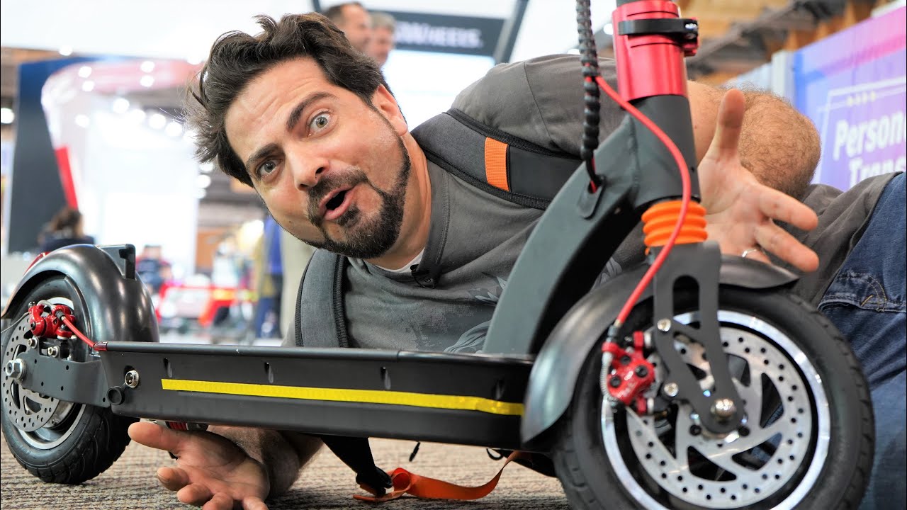 Aerlang H6 v1 è il TOP della fiera dei MONOPATTINI ELETTRICI del 2019 a Hong Kong!