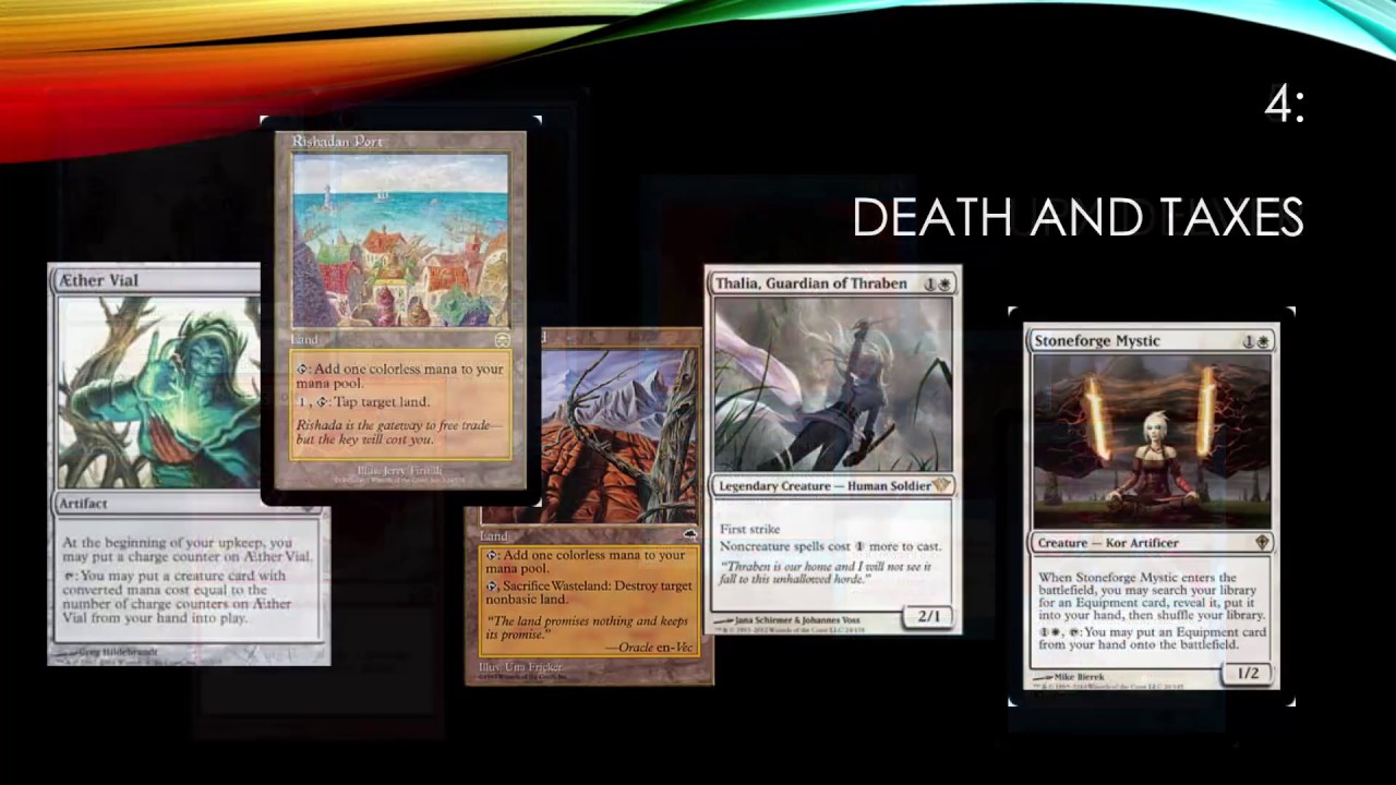 FTMTG - Top 10 Competitive Legacy Decks *2016 Novermber